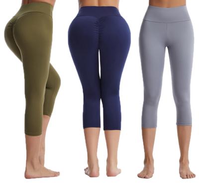 China Crac Gym Seamless Gaiters! crack! Breathable Jogger Pants Girls Leggings Yoga Butt For Women for sale