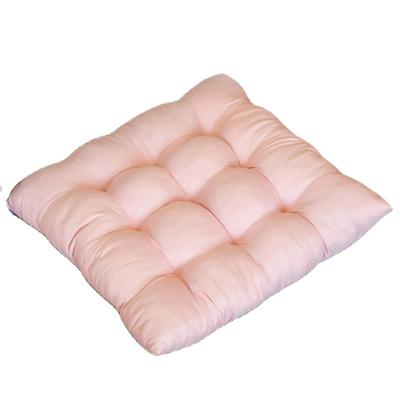 China Anti-Static Polyester Upholstery Squares Soft Cushion Protect Hips Printed Office Dining Chair Cushion For Seat Comfort for sale