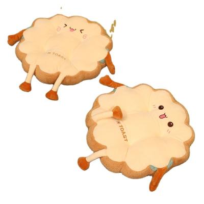 China Anti-Static Pillow Toast Chair Cushion Cushions And Plush Stuffed Toys For Family for sale