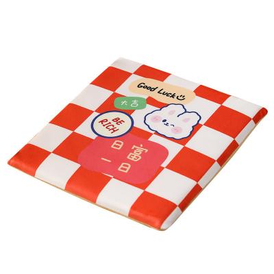 China Anti-static Cartoon Checkerboard Cushion Office Cushion Living Room Floor Memory Foam Floor Mat for sale