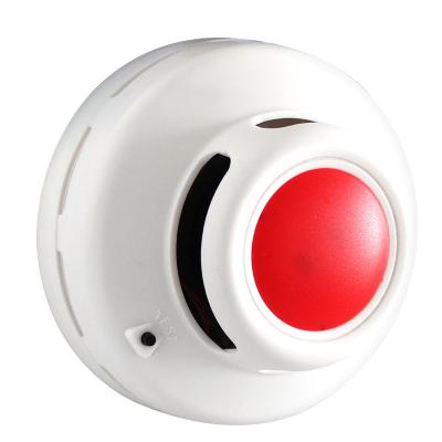 China Compound Home Alarm 104*104*39mm Smoke and Carbon Monoxide Detector Fire Detector Voice Sound and Light for sale