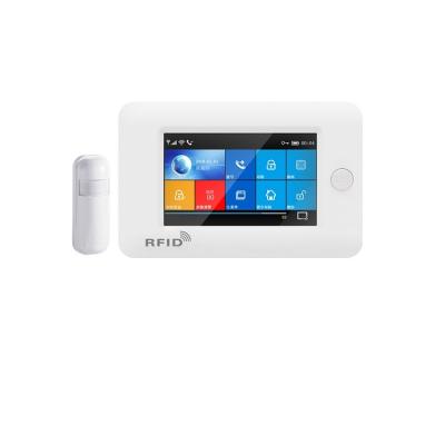 China WIFI+GSM/4G Tuya APP Remote Control Full Touch Screen Alarm System Support Various Intelligent Detection Devices Connected PG-106 for sale