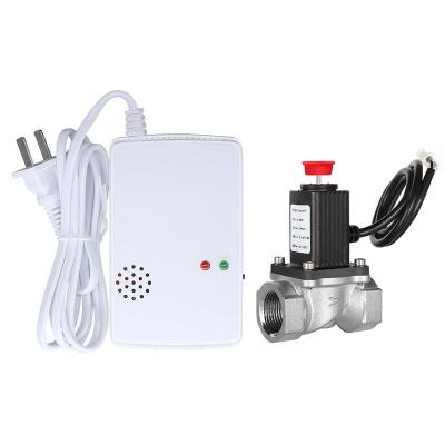 China 85DB Gas Alarm Solenoid Valve Set Home Security Alarm Equipment Gas Alarm JA-618ZF for sale