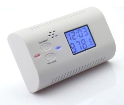 China Home Or Commercial Home Commercial LCD Show Smart Alarm Detector CO Carbon Monoxide Conventional Coal Voice Detector for sale