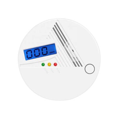 China ABS Coal Burning Co Detection Anti-poisoning Carbon Monoxide Alarm Carbon Monoxide Alarm for sale