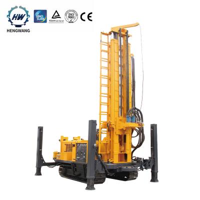 China Construction worksÂ   Hengwang mobile agua water well drilling rig perforadora de pozos drill rig 2022 for sale