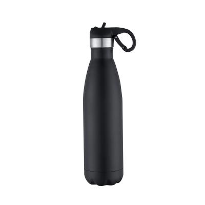 China 2020 Sustainable Hot Selling Food Grade And Eco-friendly Double Wall Insulated Stainless Steel Cola Shape Bottle 500ML for sale