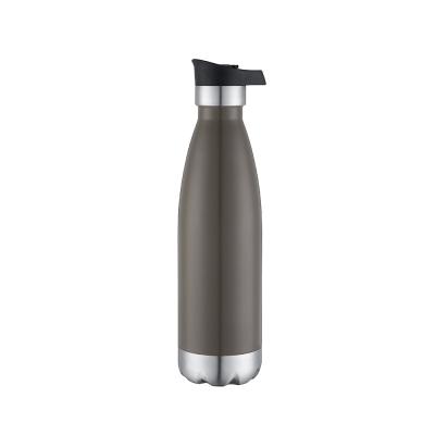 China 2020 New Design Food Grade 18/8 Stainless Steel Double Wall Vacuum Flask Viable High Quality 500ML Cola Bottle Insulated Water Bottle for sale