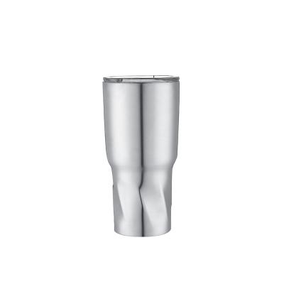 China Top Quality Sustainable Recycled Stainless Steel Double Wall Vacuum Tumbler Reusable Mug Beer Mug 20oz 30oz for sale