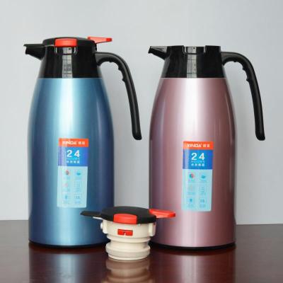 China All New Hot Sale Food Grade 18/8 Stainless Steel Double Wall Vacuum Insulated Coffee Pot 2L for sale