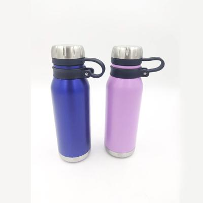 China 2020 New Design Stainless Steel Double Wall Vacuum Lid Sports Water Bottle Portable Drinks Bottle 500ML All for sale