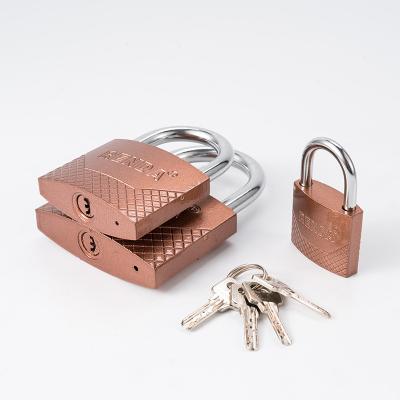 China Amotic High Quality Hard Steel Padlock Direct Sales Cadeado Iron Padlock Durable High Security 75mm Low Price Padlock for sale