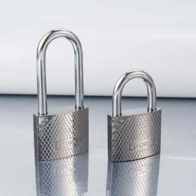 China Fechadura factory price cheap high quality padlock durable high price security 32mm padlock spray long beam atomic lock with iron key for sale