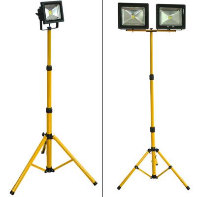 China ROAD Outdoor Waterproof 50000 Hours Portable Work Life 10W 20W 30W 50W 70W 100W Tripod Stand Led Flood Light for sale