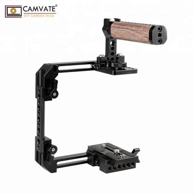 China It features Standard Cameras Extendable Side Extendable Kit For a CAMVATE Bar Cage DSLR with QR Manfrotto Baseplate for sale