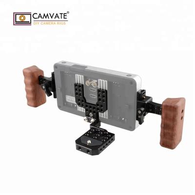 China CAMVATE Strong Handheld Monitor Bracket With Baseplate For SmallHD 700 Series for sale