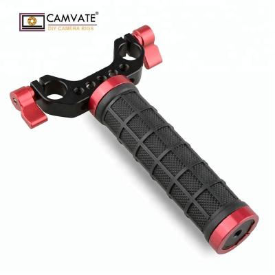 China Photo Studio Kit CAMVATE Single Mid-Grip Stabilizer Hand Grip Rod Clamp For DSRL Shoulder Rig for sale