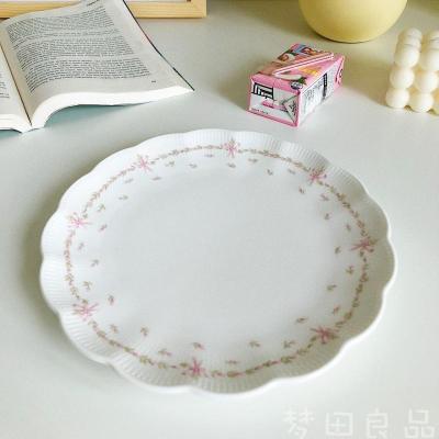 China Sustainable Ceramic Dinner Dish OEM Strength Factory Supply Custom Plates For Restaurant for sale