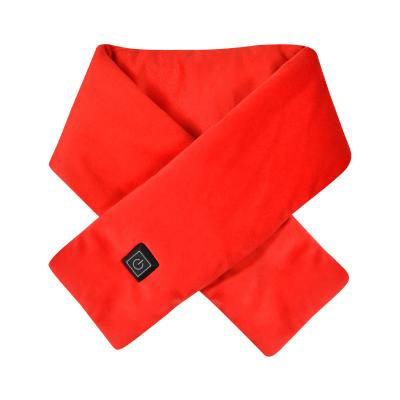 China Heated Portable Battery Operated Winter Warm Heated Scarf For Men And Women for sale