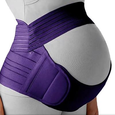 China Hot Sale Pregnant And Puerperal Belly Products Pregnancy Women Period Pregnancy Belt Lifting Length Flexi 3 In 1 Maternity Belt for sale