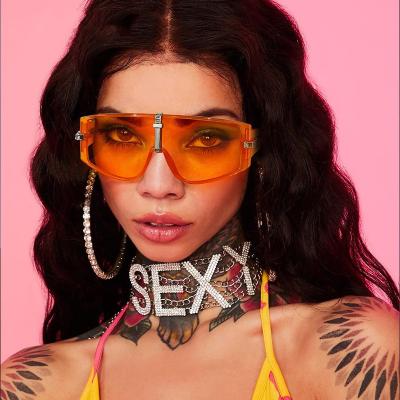 China Fashion Sunglasses 18050 Fashion Vintage Steampunk Sun Glasses Windproof Sunglasses Luxury Candy Color Glass for sale