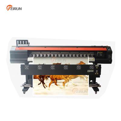 China Hotels Feirun Factory 1.8m Tarpaulin Printer Vinyl Printing Machine With DX5 Double Heads for sale