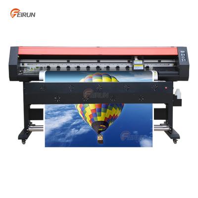 China Feirun 1.3m 1.6m digital eco 1.8m printer solvent inkjet printers for hotels with Xp600 head for sale