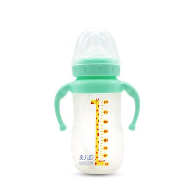 China BPA Free BPA Free Baby Feeding Bottles Food Grade Baby Breast Milk Bottle Manufacturer High Quality Borosilicate Glass Customized CARTOON for sale