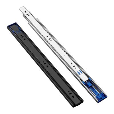 China Easy Installation Popular Type 45MM 3-Fold Full Extension Telescopic Channel Cabinet Ball Bearing Drawer Slide for sale