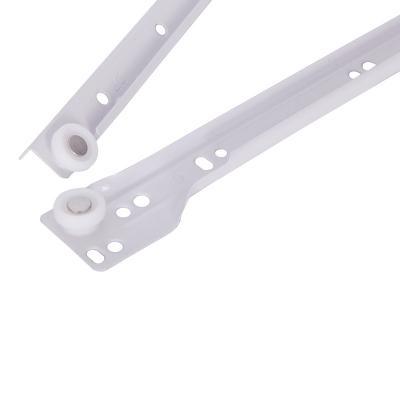 China Easy Installation Furniture Hardware Soft Closing Powder Coated Drawer Runner Slide Push To Open Drawer Slide Rail for sale