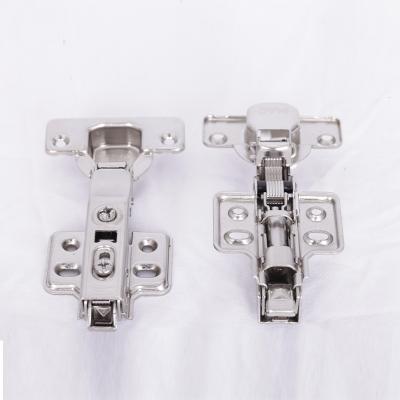 China Easy Installation Cheap Price 35mm Cup Normal Iron Full Overlay Cabinet Door Hinge Kitchen Cabinets Soft Closing Hinge for sale