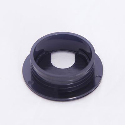 China Easy Installation 50mm 60mm 80mm Diameter Plastic Office Desk Cord Grommets Table Round Cable Hole Cover Power Grommet Box for sale