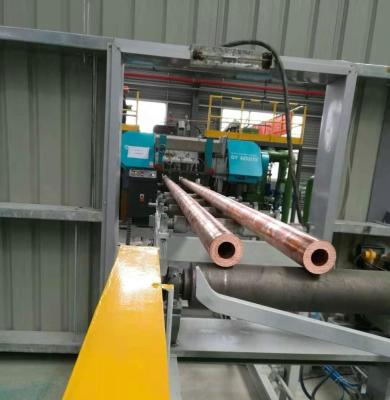 China Metal Casting Machinery Horizontal Continuous Casting Machine For Copper Rod And Pipe for sale