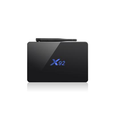 China External WiFi Antenna in X92 Running 2/16G Android 7.1 Dual Band Android TV Box Support 1000M LAn x92 TV Box wifi firmware for sale