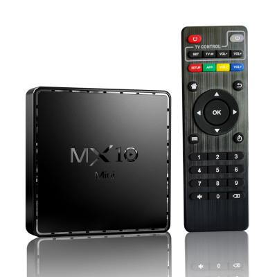 China 2020 New Model Android 10.0 Mini Antenna WiFi 2GB/16GB Allwinner H313 X96 Smart TV Box MX10 Box Support 4K External for sale