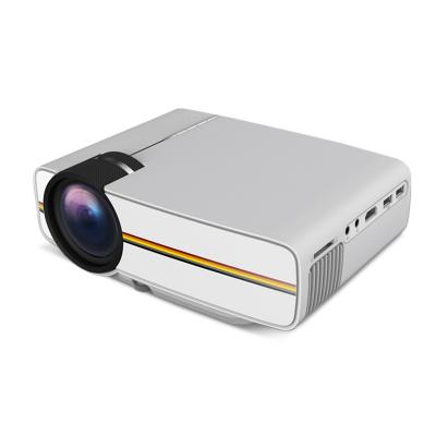 China LCD Factory Mini Projector 1000 Lumens YG-400 LED Portable Home Theater Projector YG400 for sale