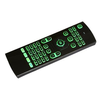 China MX3 2.4ghz Fly Air Colorful Wireless Mouse TV Factory with Mini Keyboa Universal Remote Control for sale