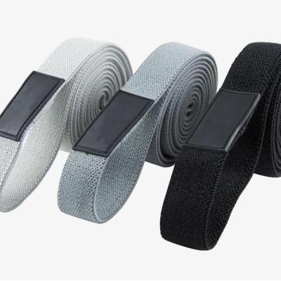 China 2021 Hot Selling Neoprene Durable Comfortable Premium Gym Resistance Elastic Belt Long for sale