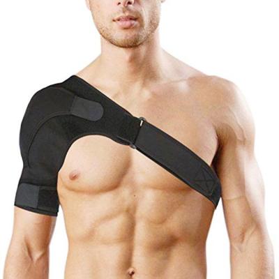 China DAVI Custom Adjustable Sports Breathable Universal Waterproof Neoprene Elastic Orthopedic Shoulder Support Brace for sale