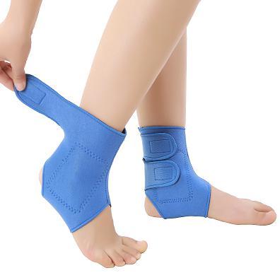 China Protective Hot Sale Wholesale Adjustable Breathable Tourmaline Magnet Self-Heating Foot Drop Brace Ankle Support for sale