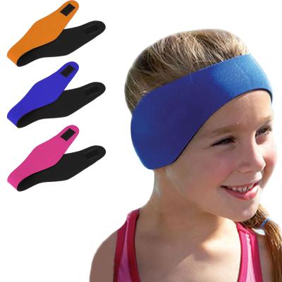 China DAVIGYM Neoprene Neoprene Water Sports Swimming Earmuff Waterproof Headband Ear Band Hearing Protection Windproof Headband for sale