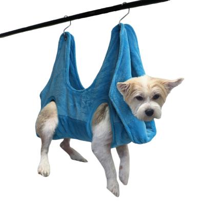 China 2022 Viable NEW Grooming Hammock Bed Nail Clip Trimming Bathing Bag Nail Clip Trimming Bathing Bag for sale