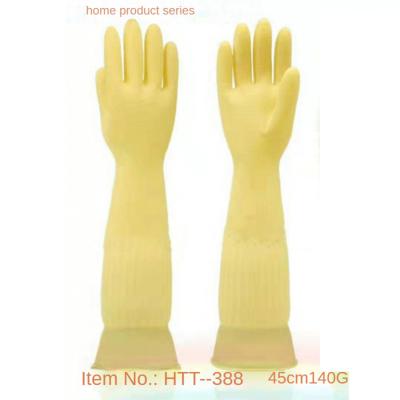 China 1Pair Durable Household Rubber Dish Cleaning Gloves Waterproof Hand for sale