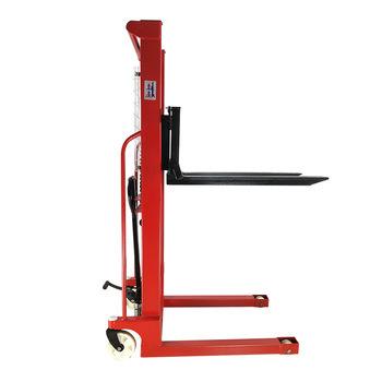 China Hotels Forklift Machines 1 Ton / 1.5 Ton / 2 Ton / 3 Ton Manual Hand Pallet Stacker Forklift for sale