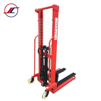 China Garment shops high quality manual forklift stacker mini forklift for sale mini hand forklift hot sale china factory for sale