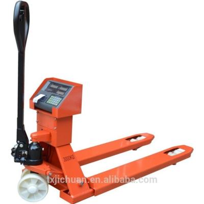 China Pallet Truck With Best Scale Value Hand Pallet Truck Scale Factory 2000-3000 (Kgs) for sale