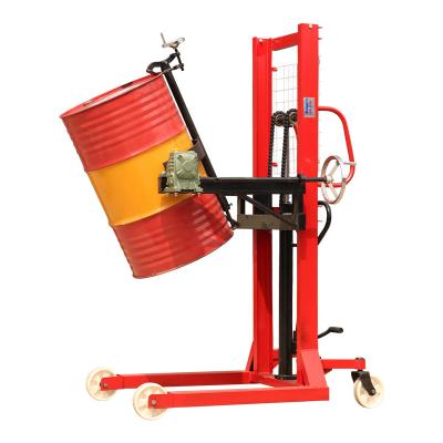 China Hotels Hydraulic Drum Lifter Hand Drum Stacker for sale