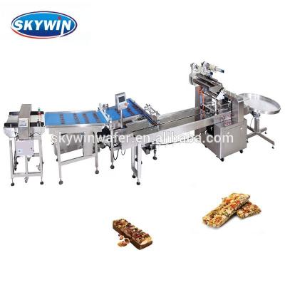 China Hot Selling Skywin Snack Factory Wafer Making Machines Chocolate or Wafer and Cream Enrobing Cup Cake and Bread Machine for sale