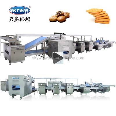 China Factory SKYWIN Brand Hot Sale Biscuit Production Line Snack Machine Bsicuit Producton Line for sale