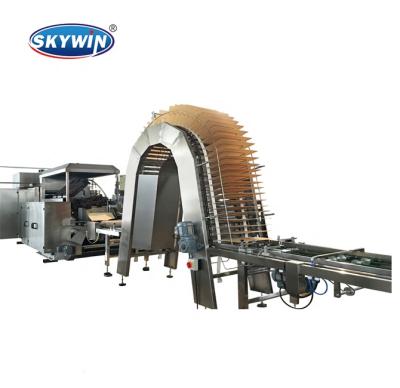 China Biscuit Wafer Wafer Biscuit Line Making Machine Machinery Making Biscuit Line For Packing Machine for sale